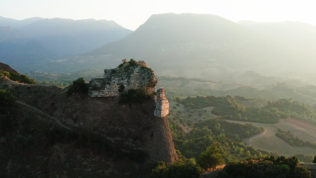 7 Churches - 030 Archeological__Sardis, Turkey__Ancient citadel of Sardis