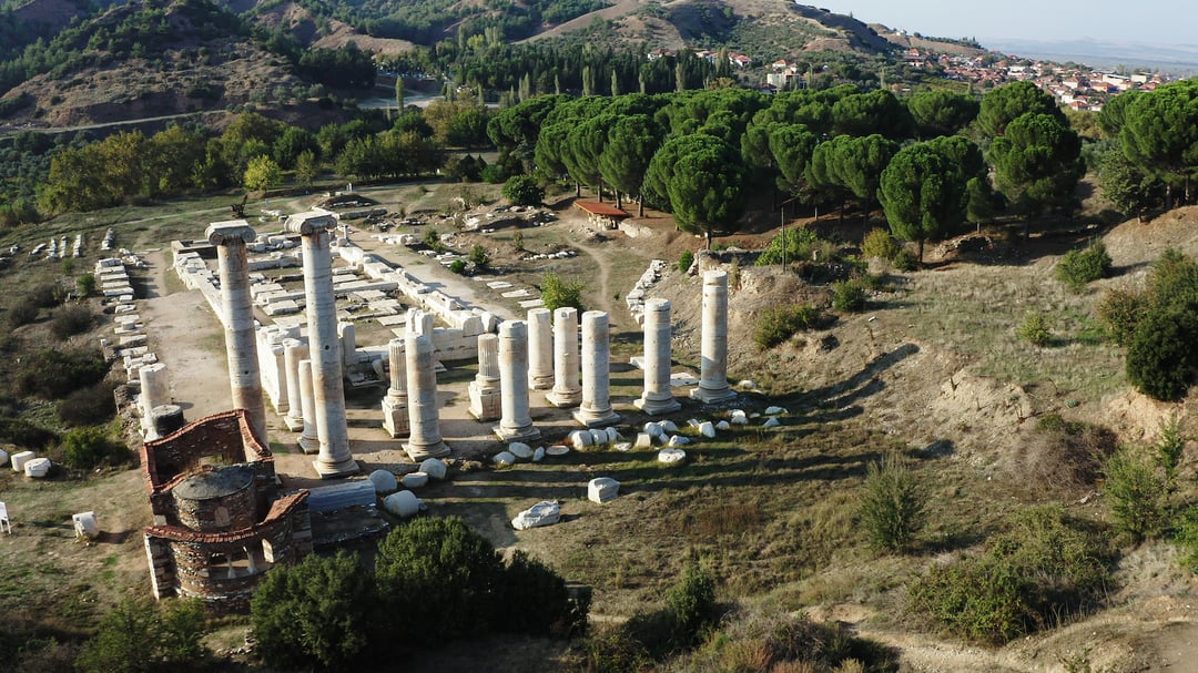 7 Churches - 032 Archeological__Sardis, Turkey__Temple of Artemis of Sardis